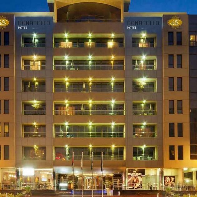 Donatello Hotel Dubai mercure gold hotel al mina road dubai