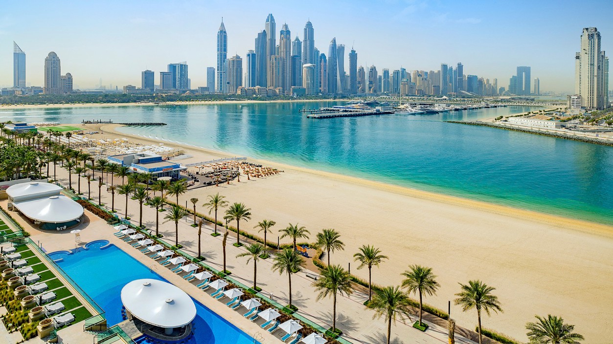 Отель Hilton Dubai Palm Jumeirah, Пальма Джумейра: забронировать тур в  отель, фото, описание, рейтинг