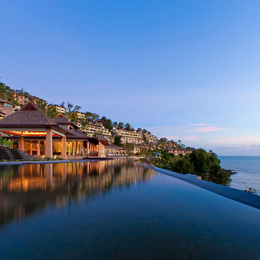 The westin siray bay resort spa. Siray Bay Beach. Rassada Pier Phuket.