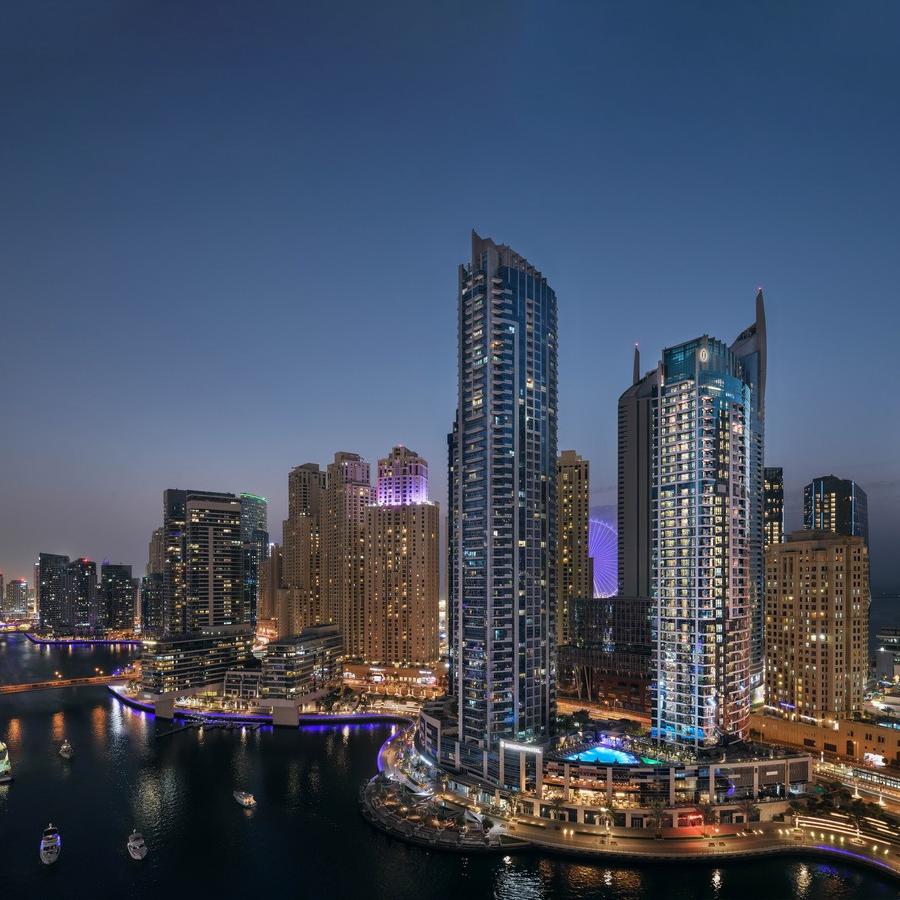 Intercontinental Dubai Marina фотошторы небоскребы в dubai marina оаэ ш150xв200 см 2шт блэкаут на тесьме
