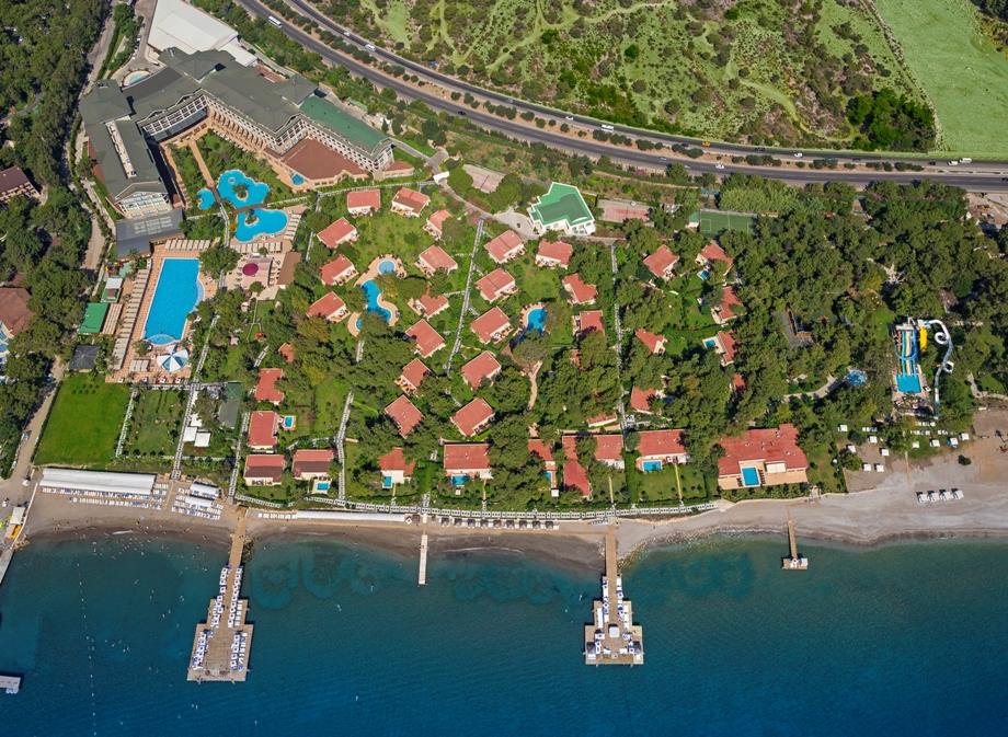 Amara luxury resort villas карта отеля