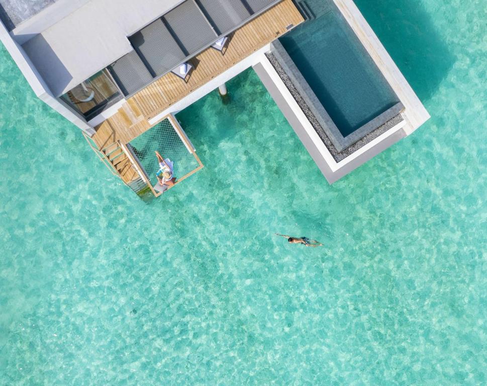 Sunset Overwater Pool Villa